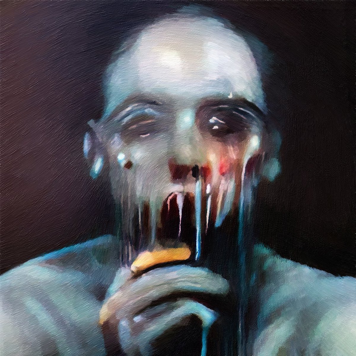 NFT_Delaris's tweet photo. I've just created "Suffering" collectible! https://t.co/tMGgsrJBEB #rarible #ethereum #nonfungible #digitalasset #nft via @rarible 
1:1 Ed. #eth #nft_delaris #paintings #nftart #NFTdrop #NFTCommunity #NFT #nfts #printable 
@ShillBotsNFT @shill_robot @NftShilling https://t.co/kv5ERxFnoG