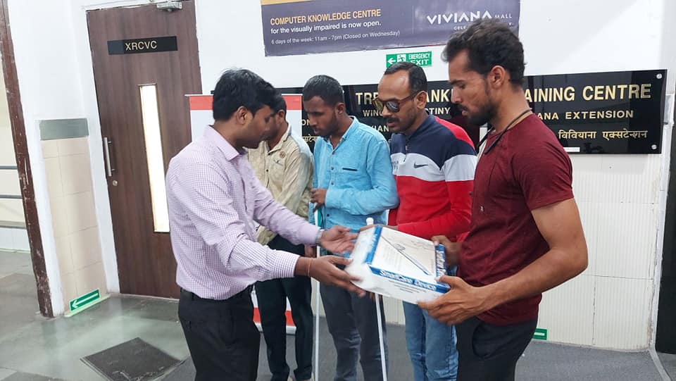 XRCVC's tweet image. XRCVC-Viviana Extension has organised the #Smartcane Training for students after the distribution with the Support of Viviana Mall  and Trend Setters
St. Xavier&apos;s College, Mumbai 
#SBIFoundation
#XRCVC
#AssistiveTechnology
#Thane