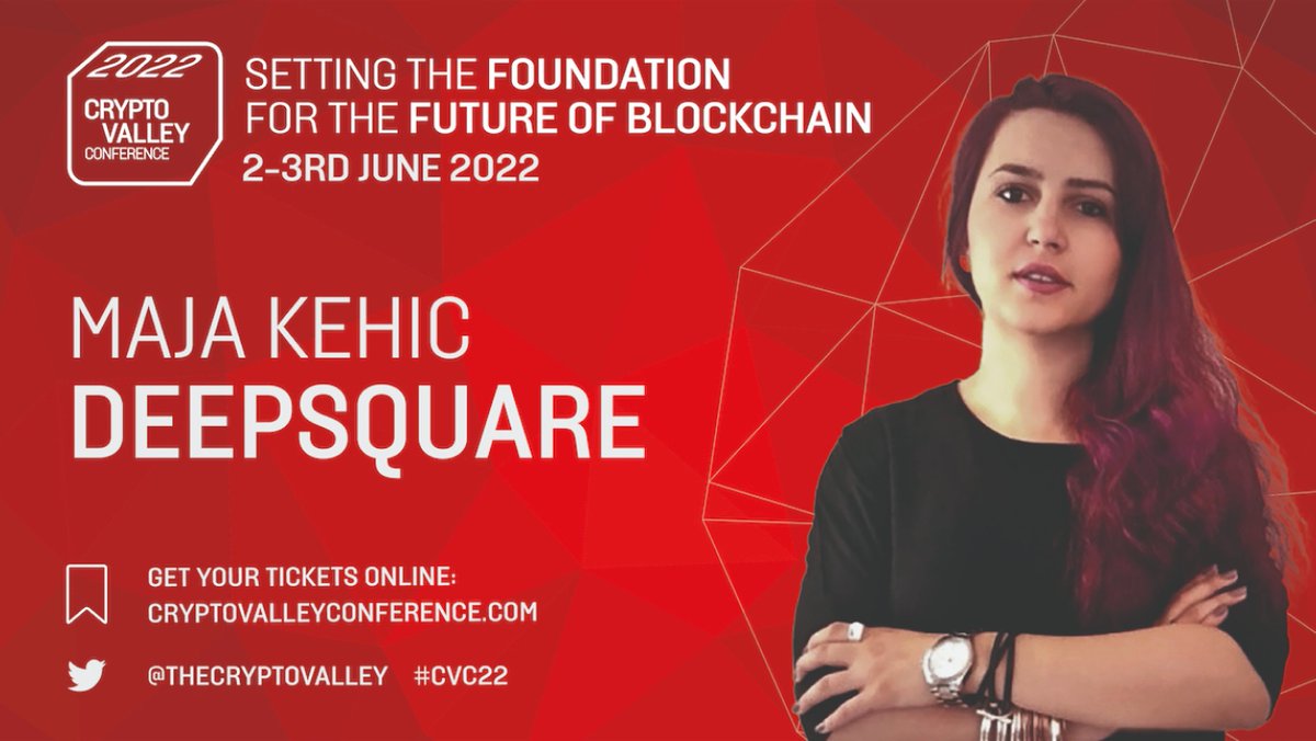 DeepSQUAREio's tweet photo. On the 2nd and 3rd of June, @DeepSQUAREio will be attending the @thecryptovalley Conference organised in Rotkreuz, #Switzerland

@z_Majcek will be attending the #conference as a speaker!

#blockchaintechnology #economy #finance #CVC22 #CryptoValleyConference2022 https://t.co/WH8Sj15Wur