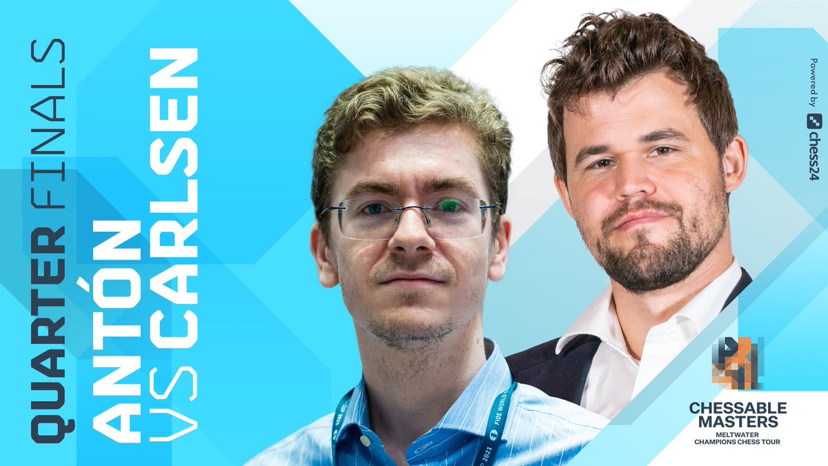 GMDavidAnton's tweet photo. A partir de las 18:00 (hora en España) 👇🏻 https://t.co/2smE1rL8PI #ChessableMasters https://t.co/NM9Io3dXu8