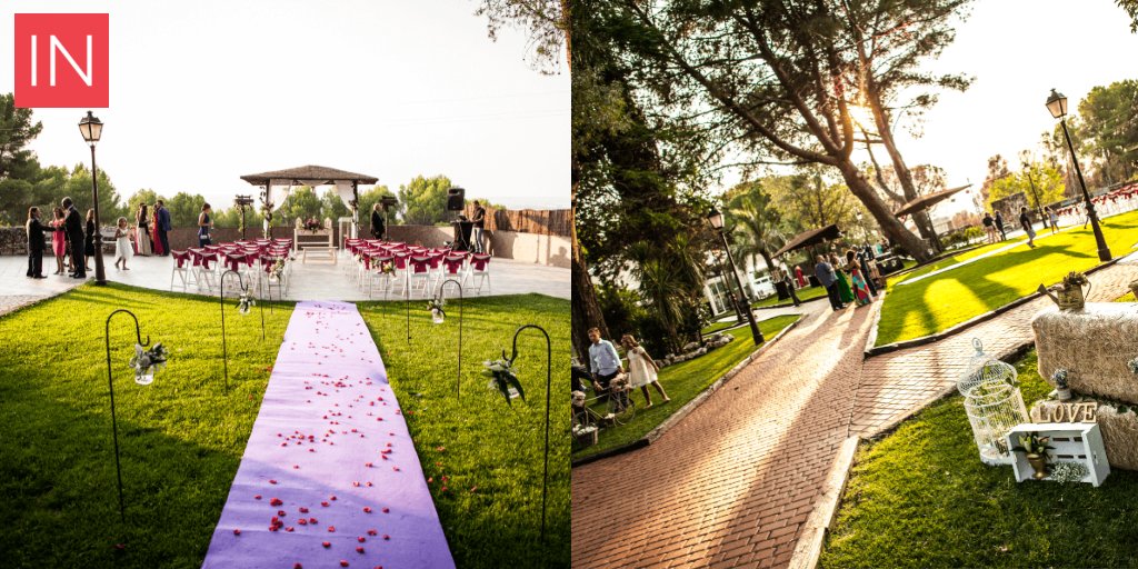 InBodas's tweet photo. Finca Gurugú, situada junto al parque natural Los cerros, cuenta con espectaculares jardines donde realizar el cóctel.  A tan solo 6 km de Alcalá de Henares https://t.co/AR4sk5XgrI
#fincasmadrid #bodasmadrid #weddingplanner #bodas #decoraciondebodas https://t.co/VKxz4UrSLl