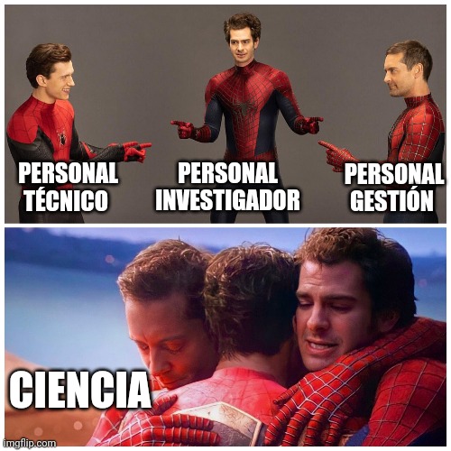 prgopis's tweet image. La Ciencia la hacen equipos de "personal DE investigación" que son: personal investigador, personal técnico y personal de gestión. Queremos un sistema de i+d+i con derechos para todos #LeydeLaCienciaJusta #CarreraTecnicaYa #EnmiendasLeyCiencia #LeyCiencia