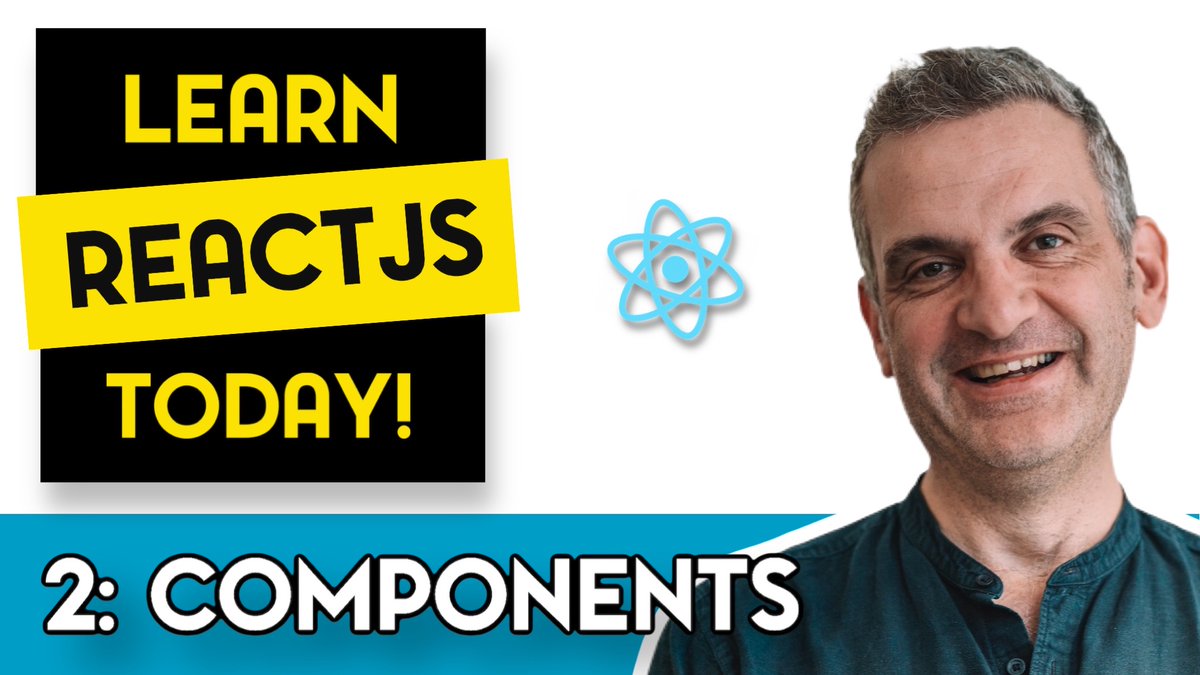 robertsdevtalk's tweet photo. Check out my our new video on learning ReactJS for beginners.  This time we look at Components #ReactJS #developer 

https://t.co/EgtihleWnL https://t.co/abRM2qQSVn