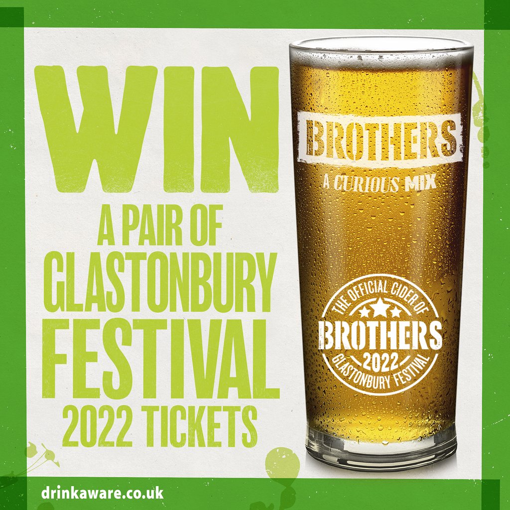 Brothers Cider on Twitter "🎉 GIVEAWAY TIME GLASTONBURY FESTIVAL 🎉