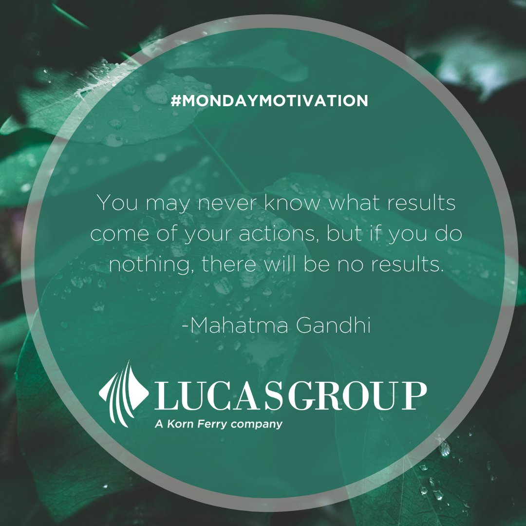 Lucas_Group's tweet photo. #MotivationMonday #MHAM https://t.co/u3e5NPE9JX