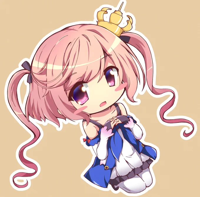 ジュノーちゃん(駆逐艦) ふわふわピンク髪かわいいかわいい #アズレン #ジュノー(アズールレーン)#ジュノー(駆逐艦) 