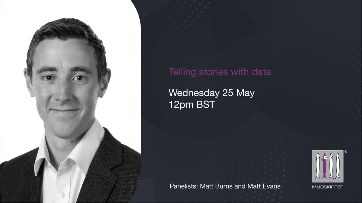 Amiculum_global's tweet image. Join Matt Burns from @MudskipperBiz in a #webinar hosted by @networkpharma where he, along with Matt Evans, will highlight the importance of storytelling when conveying data to a target audience within #medcomms! Register here: loom.ly/_nbPr34