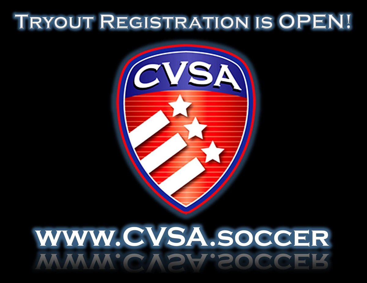 soccer_cvsa's tweet photo. @soccer_cvsa Come join the fun! Tryouts are June 7, June 9 and June 15. https://t.co/ViC8IHMMzs https://t.co/zBp0KDus9b