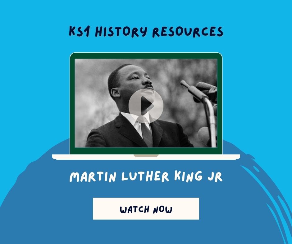Do you know who Martin Luther King Jr was and what he did in his life? 🤔📚 

In this online history video, we will be learning about Martin Luther King Jr and the amazing things he did throughout his life ↙️ 

youtu.be/YBJDVhiKV2Y

#blackhistory #ks1history #ks1resources