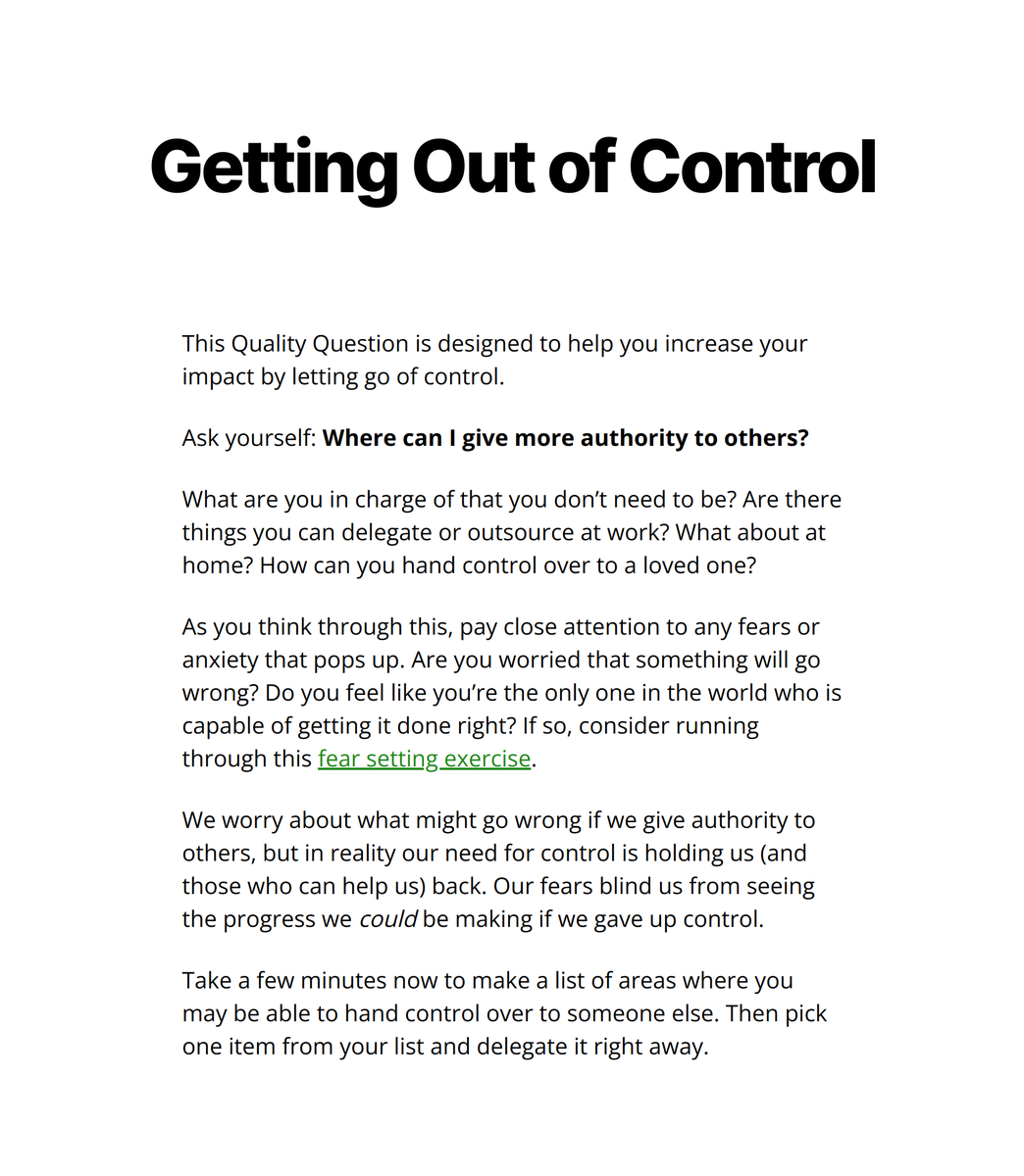QualQues's tweet photo. This week's Quality Question:
 Getting Out of Control
https://t.co/g6iArQvgp5

#QualityQuestions https://t.co/6EagMs5Esk