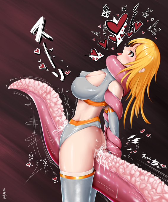 触手拘束 + 強制絶頂 = 💓✨ 