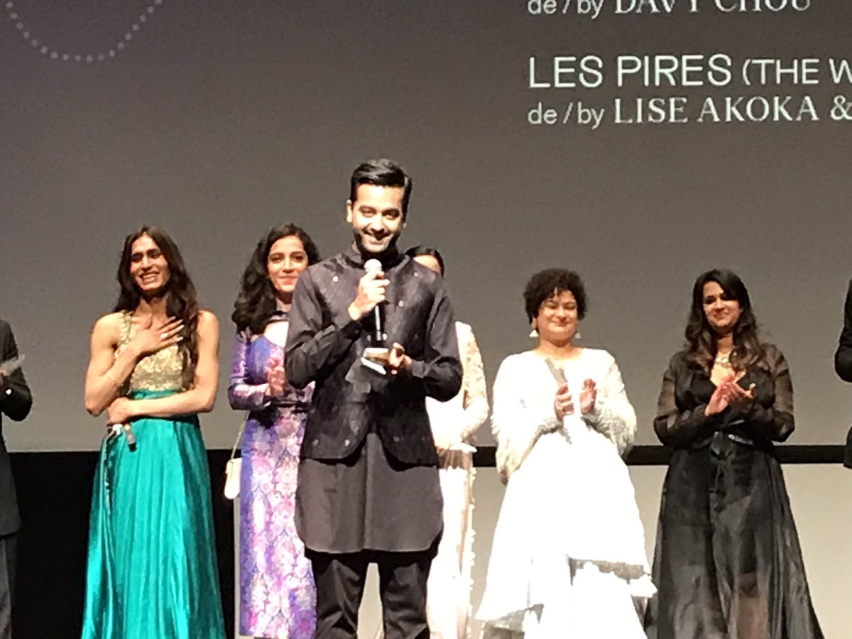 CondorFilm's tweet photo. #Joyland Discours ému du réal Saim Sadiq pour la première d’un film pakistanais à Cannes ! https://t.co/fmpgYlUWYB