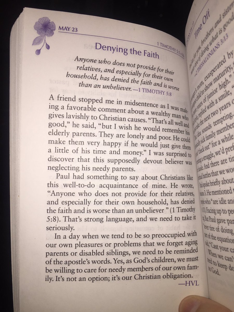 NatalieKrystal2's tweet photo. #May23 #OurDailyBread #Mom #1Timothy5 #1Timothy https://t.co/eRPnCpd8WY