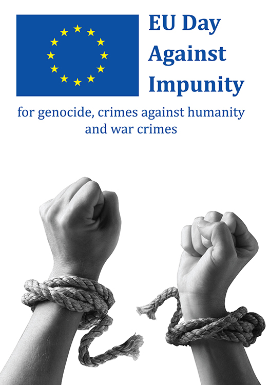 IBVprev's tweet photo. 📢Today is #EUDayAgainstImpunity

We call on all states across the continent to commit to #BeingTheDifference by integrating #AtrocityPrevention throughout both foreign &amp; domestic policy and to help build a world free from #IdentityBasedViolence

How?▶️https://t.co/ddtMTEJRab https://t.co/yoMfw5HMIL