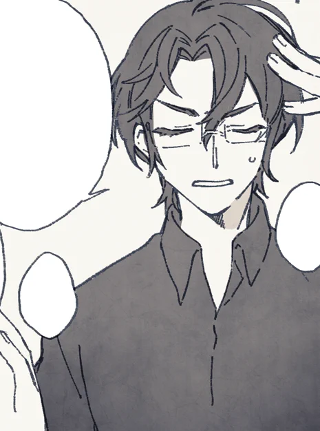 @sousakuTL 前にひっそり描いてた漫画だけどキスの日に乗じてあげとこうかな。高嗣くんが満の家に遊びに来る話(シナリオバレはないけどいちゃついとるので照れがありの伏せ…) https://t.co/lW0BsksTPb 