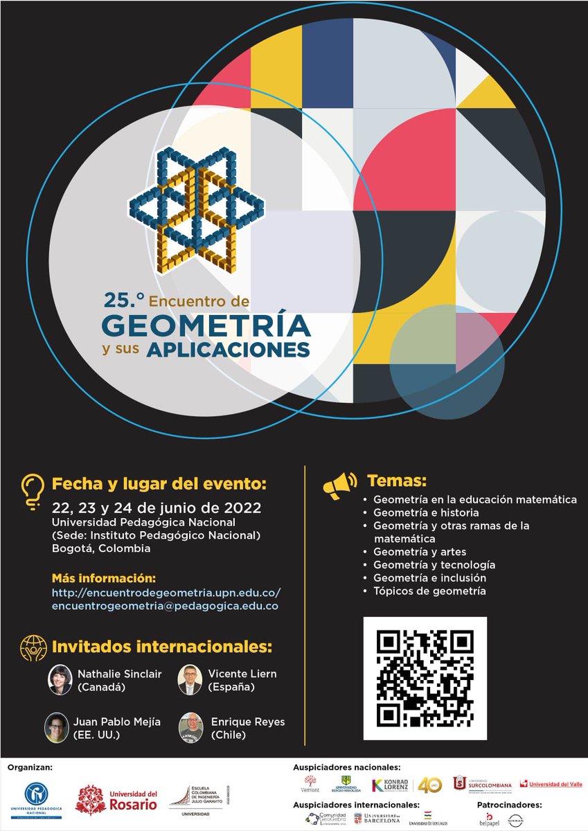 EncuentroGeom's tweet photo. Ha finalizado el periodo para envío de ponencias; pero todavía es posible inscribirse para ser parte del Encuentro como ASISTENTE. Para mayor información, visita nuestra página web. https://t.co/zRZWviwlSF