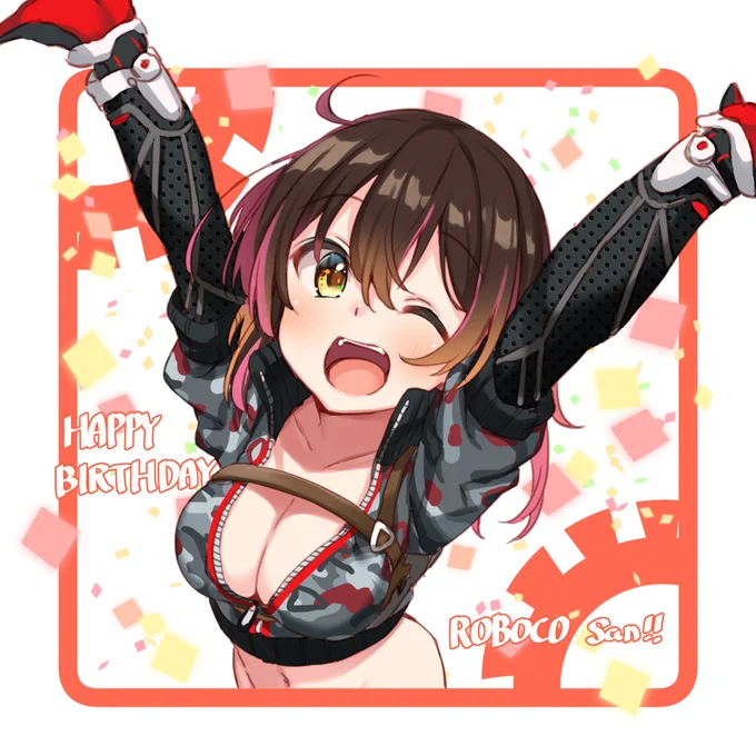 ロボ子さんお誕生日おめでとう!!

#ロボ子Art  #ロボ子爆誕2022 