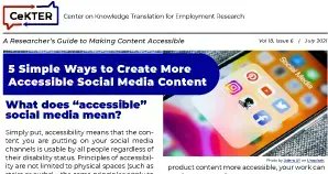 HART_BU_UMass's tweet photo. #NIDILRR #EmploymentResearch grantees: Here are Tip Sheets & Videos to help you improve the #accessibility of your research content for stakeholders using #AdaptiveTechnologies: https://t.co/xC4PbETF1q
@NARICenEspanol
@ACLgov
#InclusionMatters https://t.co/GHlzrglhDo