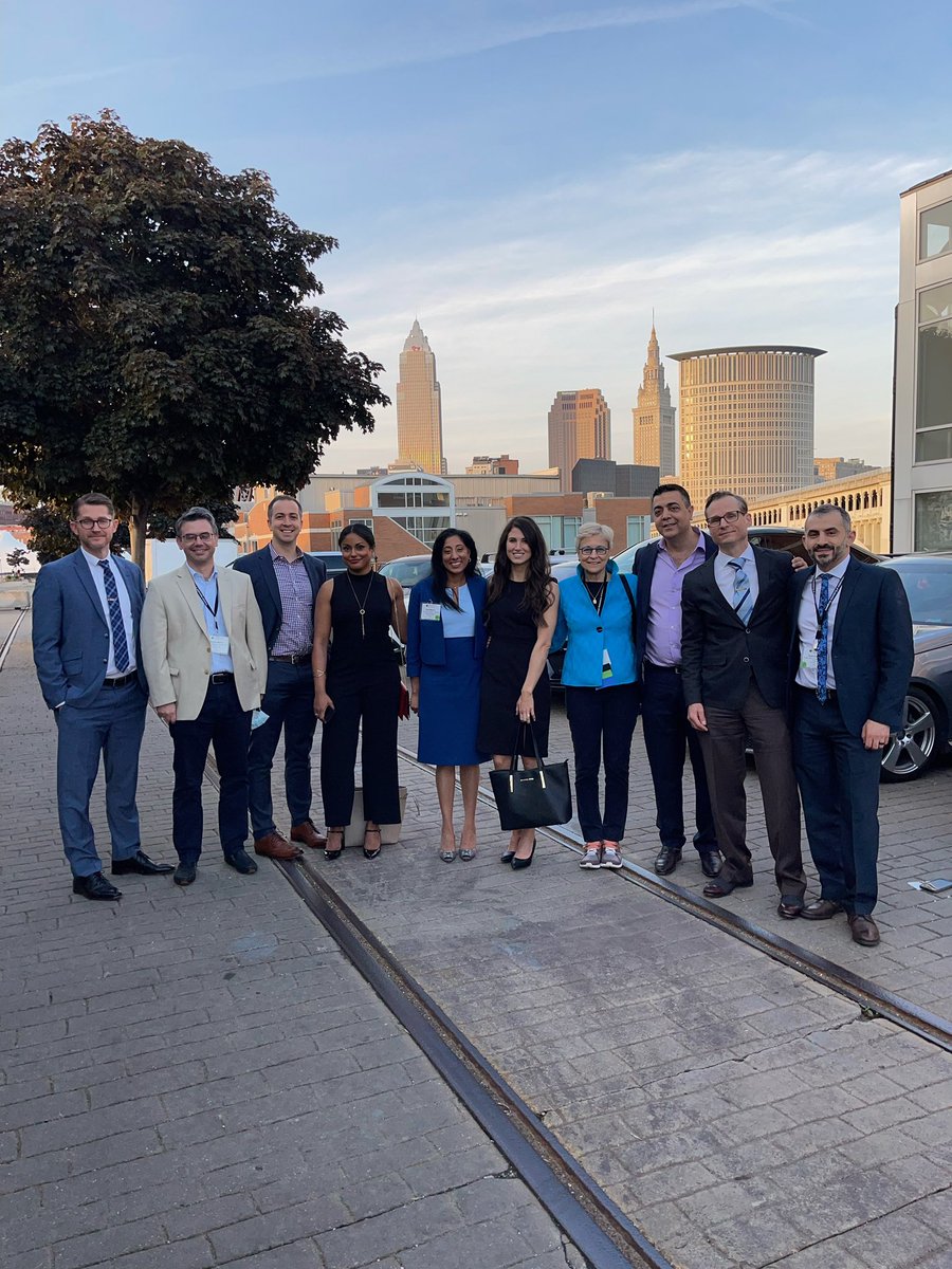 RheaUdyavar's tweet photo. @hopkinssurgery Endocrine Surgery crew, past and present, general surgery and OHNS, all together for a fantastic dinner in Cleveland! @TheAAES #AAES2022 #rhinosintheland @lilahfran here in spirit! https://t.co/9lBd0GsLAD