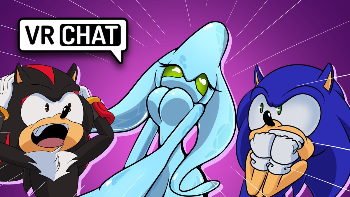 SONIC AND SHADOW MEET FEMALE CHAOS! Thumbnail by @ABlast45, image size:1200x675