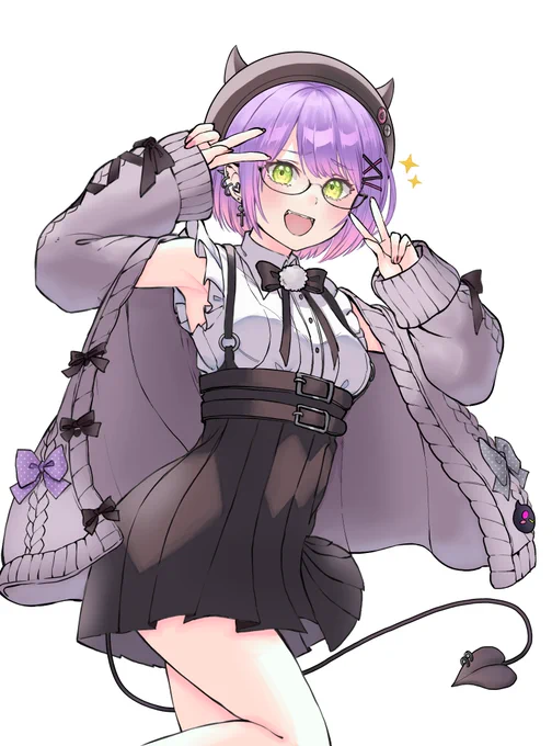 ボブ眼鏡トワ様最強!!
CRカップ頑張って!!

#常闇トワ 
#TOWART 