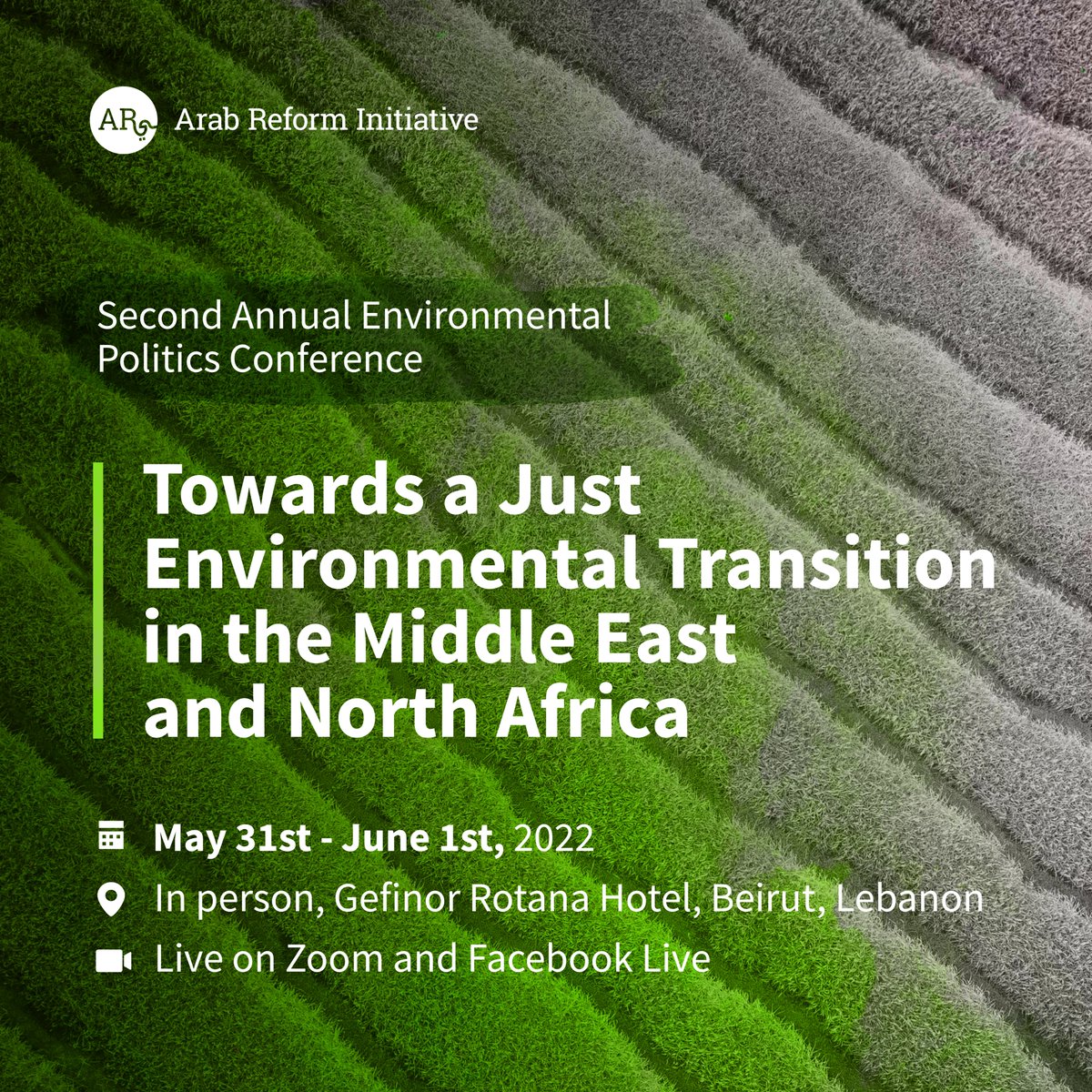 Some interesting sessions here for those following environmental issues in #Iraq, #Libya, #OPT, #Syria and #Yemen. 