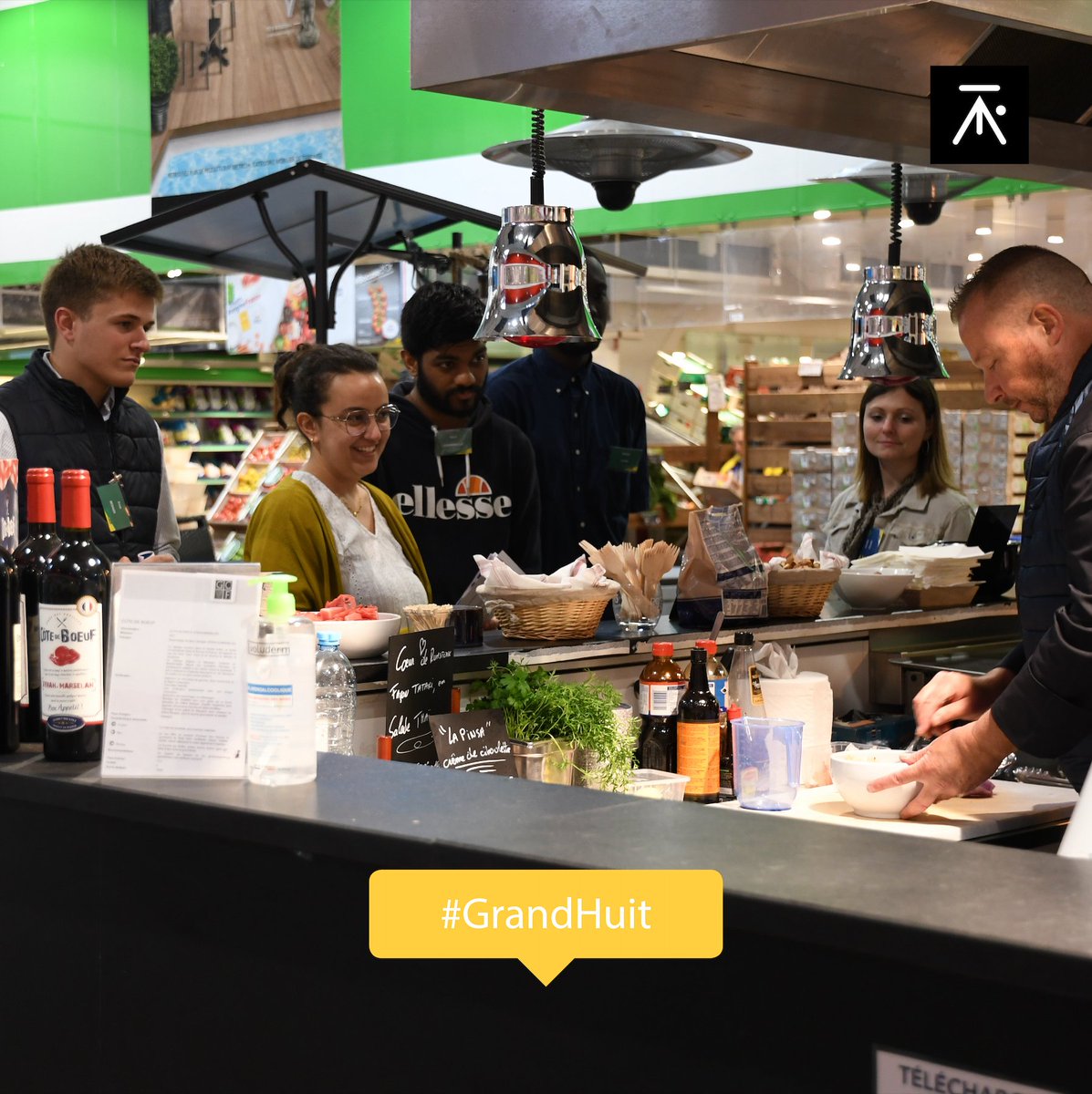 [Le #GrandHuit de <a href="/METRO_FR/">METRO France</a> ] Une #expérience immersive de 8h au❤️de l'univers de #METRO pour nos étudiants et futurs étudiants en #alternance chez le numéro 1 des fournisseurs de restaurateurs. 🚀
#hiring #recrutement #wearetalis #metroboulotbingo #waltcommunity