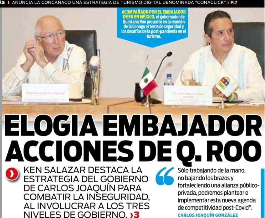 REDPOLITICA1's tweet photo. *LAS DESTACADAS* 
La línea de la información... 

https://t.co/HwzIYxUC3i @jorgecornejow @CitymarAC @CPCQRoo @CiudadCancun @CinthyaOsorioG @cindytaCanul @CoparmexQRoo @ContraloriaQR @cjpeqroo @CCE_Caribe @AgendaCAF @ArDComunicacion @Forbes_Mexico @FidelGarciacora @FGEQuintanaRoo https://t.co/UDh4meYGtV