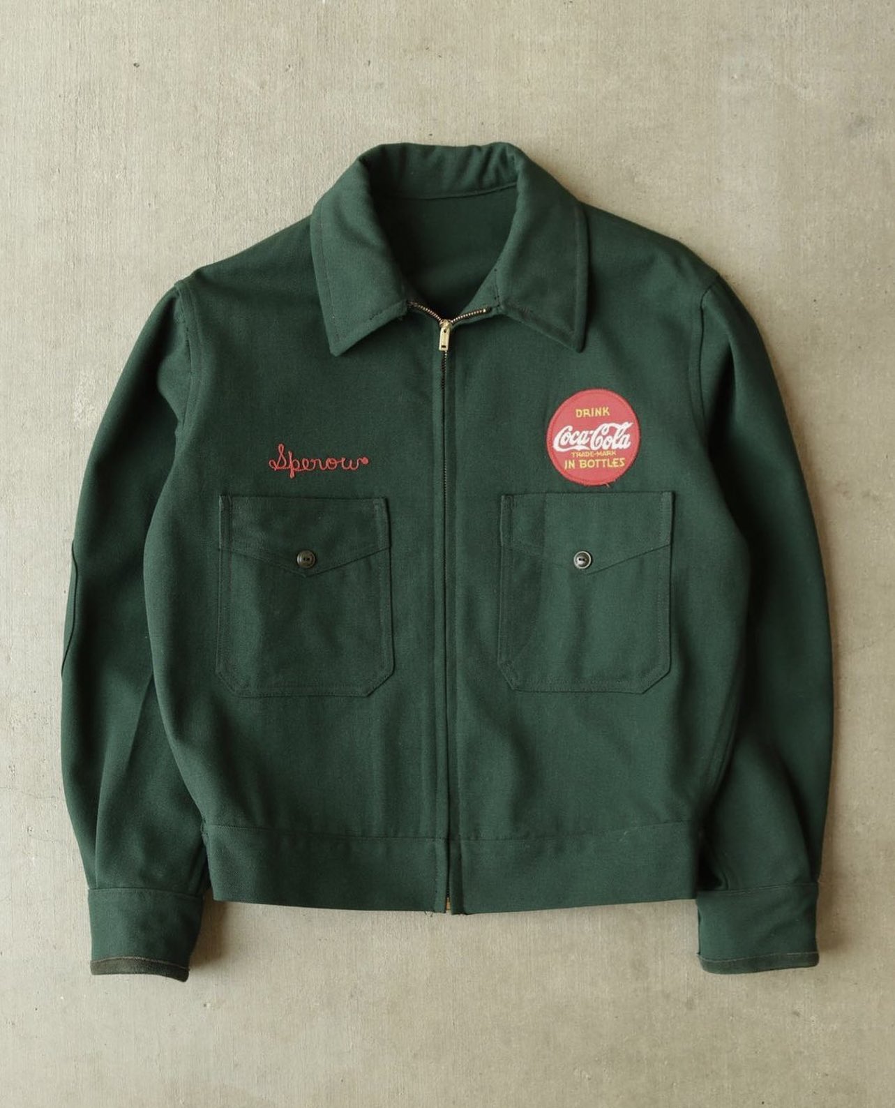 Vintage coca cola hot sale jacket