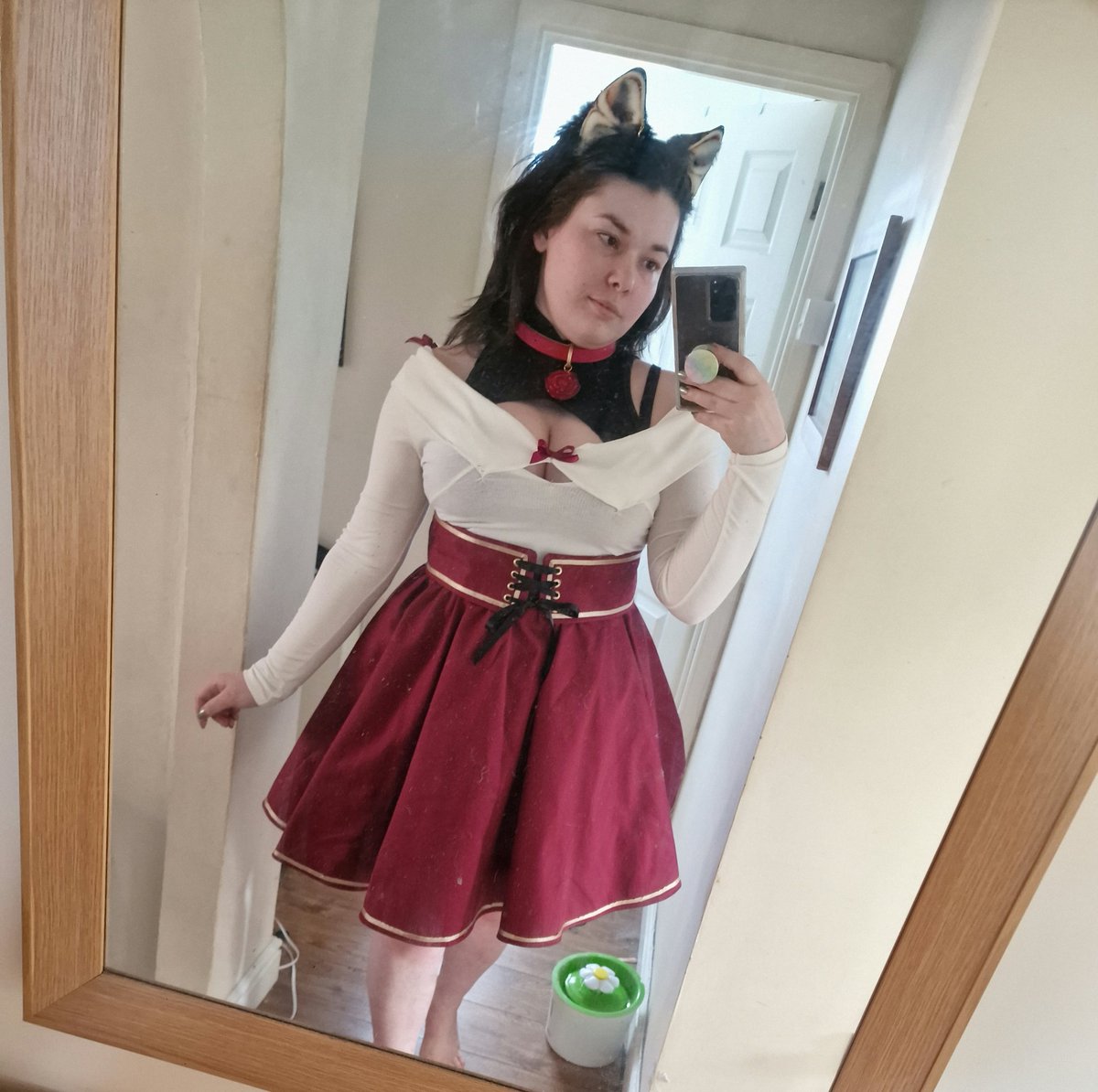 A NEW COSPLAY? 
Finally did a bit of personal crafting yesterday. Got the wig and ears to finish Wednesday. Botan from inupara for Sunday of mcm!