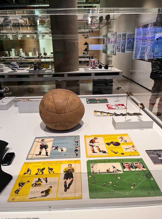 DragonRougeUK's tweet photo. Our Dragons took a trip to see the @DesignMuseum Football: Designing the Beautiful Game exhibition last week. It was fantastic to explore the design stories and people behind the sport⚽️
#DesigningFootball #DRLDN #DRlife #AgencyLife #football #sports https://t.co/u9OtbVlkft