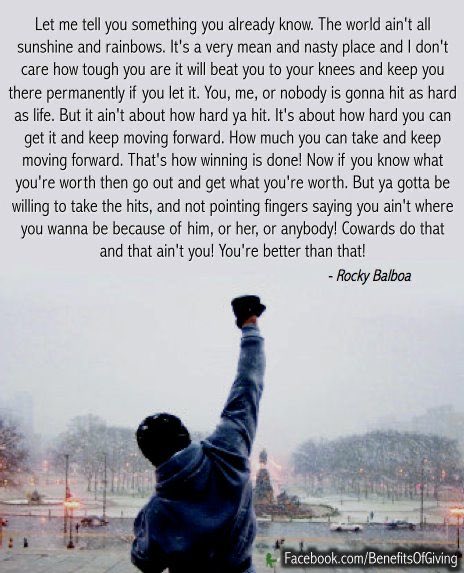 piersmorgan's tweet photo. For all Fox &amp; Friends @FoxNews viewers watching just now, here is that Rocky Balboa speech to his spoiled whiny son that I referenced.. a great mantra for life. Inhale it. 👊@willcain @kilmeade @ainsleyearhardt https://t.co/r0P6lD93AY