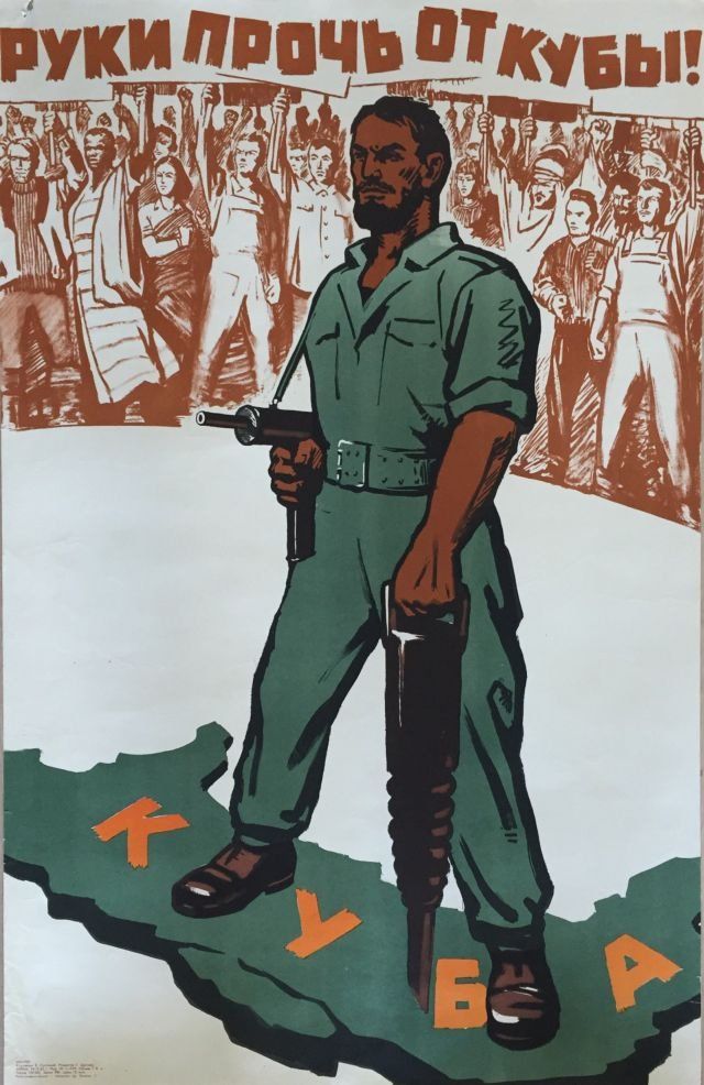 and_propaganda's tweet photo. "Hands off Cuba!" - 1962
#SovietPropaganda https://t.co/TC8gOKHaOm