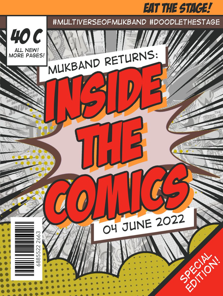 ㅤ 

⋆ Mukband Returns:  Inside The Comics ⋆

Everyone is invited to our grand
comeback concert! To confirm
your presence and attendance,
kindly fill up the rsvp form. We
look forward to see you there!

🔗: docs.google.com/forms/d/e/1FAI…

ㅤㅤ