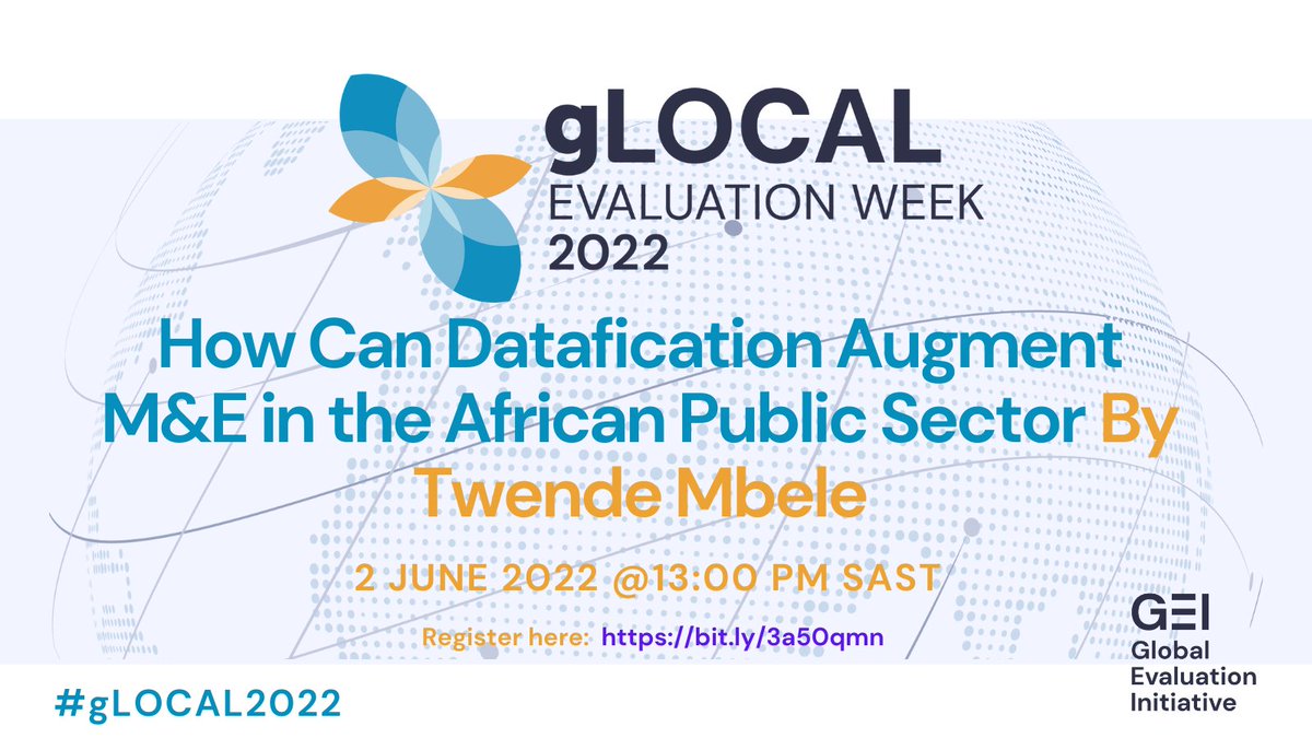 Don't Miss Out: 
Knowledge packed engagements
<a href="/TwendeMnE/">Twende Mbele</a> #gLOCAL2022 event 
To register: bit.ly/3a50qmn