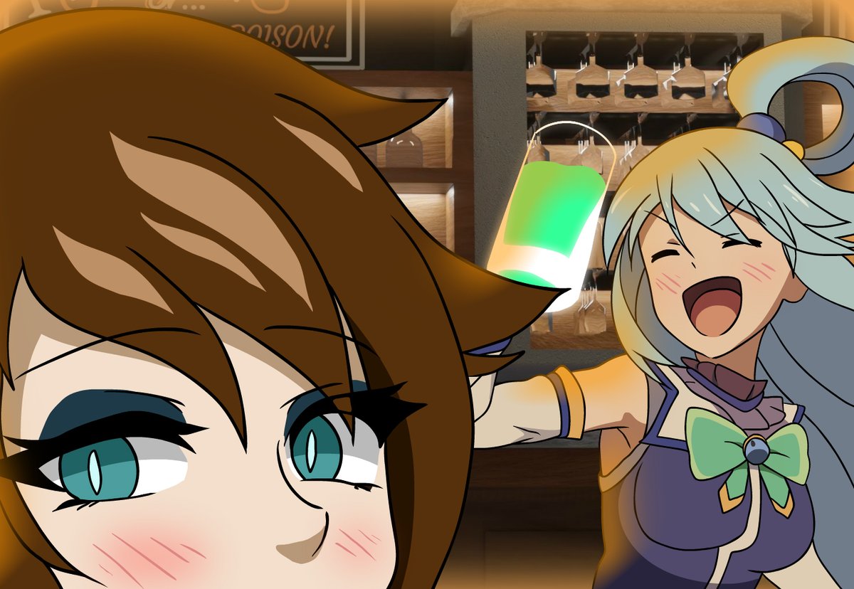 BarDaShuffle's tweet photo. Are we finally going to see more Konosuba action? 
Hell yeah!

#Konosuba #anime https://t.co/80OXCjawgV