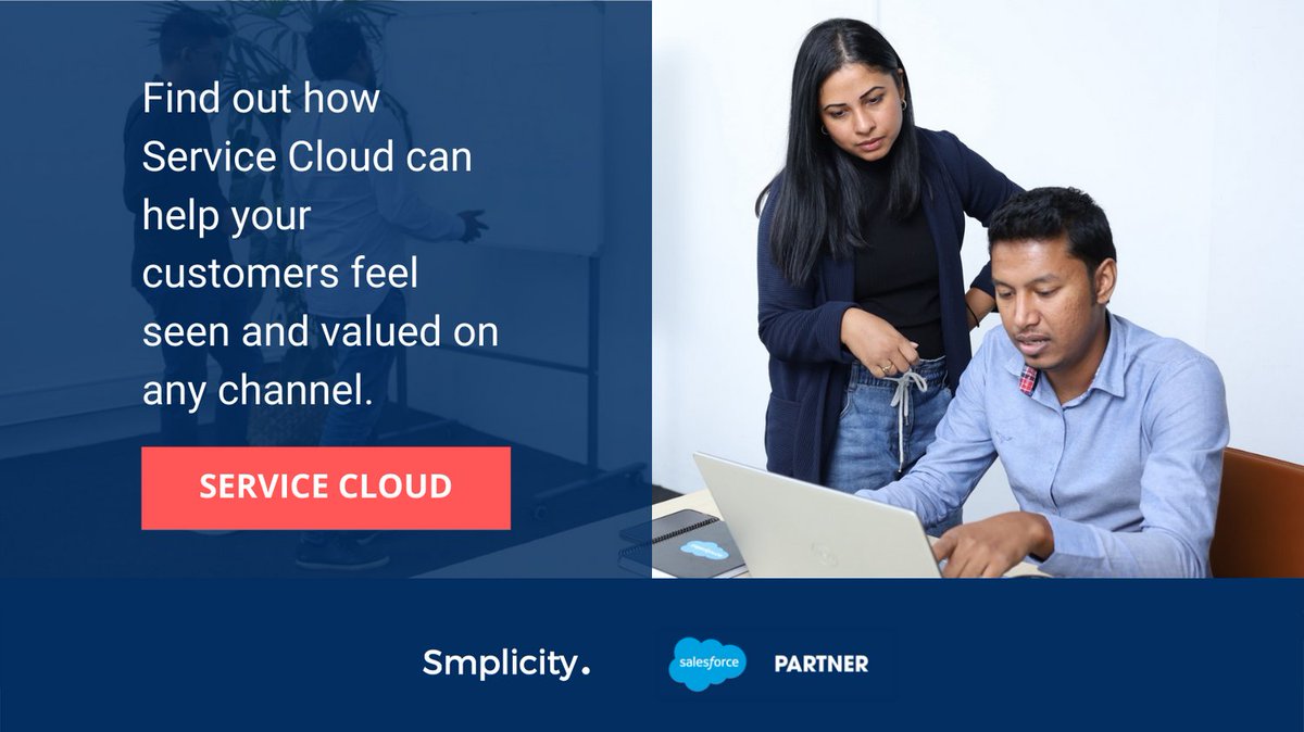 SmplicityCo's tweet photo. 89% of consumers say a positive experience makes them more likely to make another purchase. And the key to positive experiences is humanising customer interactions: https://t.co/4ewvrdRile
#Smplicity #salesforcepartner #CRM #servicecloud #digitaltransformation #customerexperience https://t.co/6yCm1XUlRJ