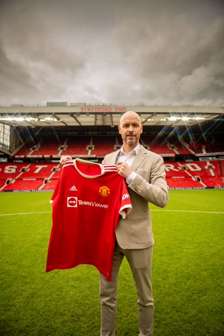 welcome to the greatest club in the world
A new Era.
#WelcomeErik ten hag