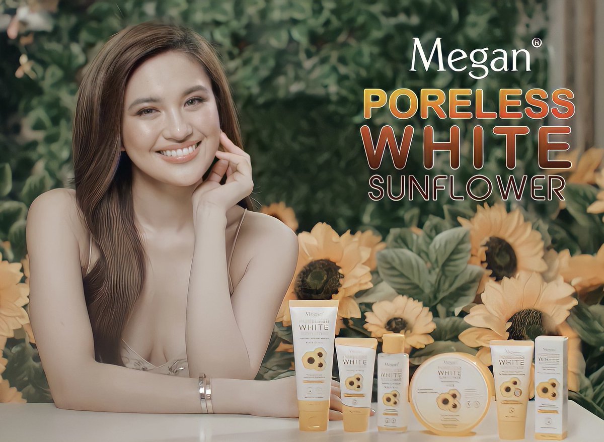 JAPStanPlug's tweet photo. Shine your brightest with @MeganBeautyPH’s Sunflower Skincare Line to achieve #PorelessWhiteSkin🌻

Available at Watsons, SM Beauty, Shopee, and Lazada!

#MeganBeauty #MeganSunflower 
#JulieAnneSanJose ⟡ @MyJaps https://t.co/APBkGx3q4x