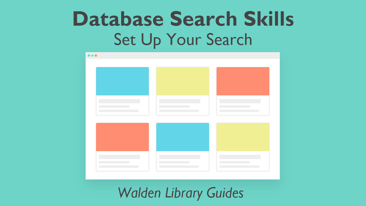 Walden.University.Library on Twitter "Are you researching one concept