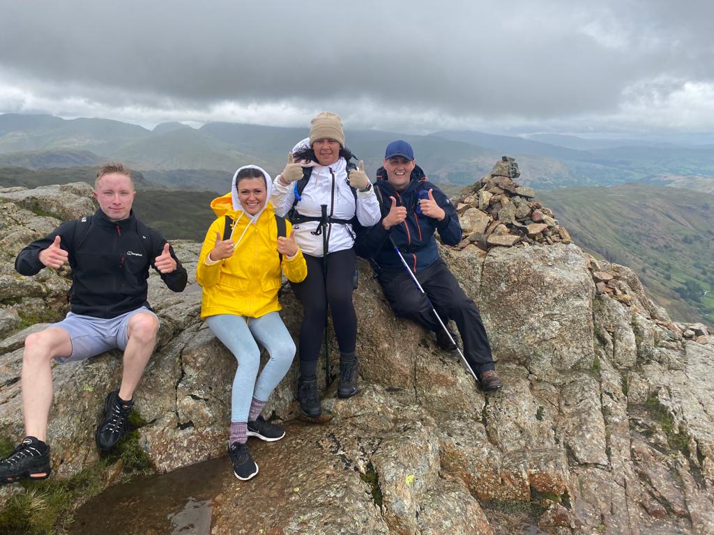 Warner_Goodman's tweet photo. Last weekend (21st May 2022), 102 keen walkers participated in the #LawNet Challenge walking over 14 miles across the Langdale Pikes #LawNetChallenge2022 ...find out how the team from Warner Goodman did by reading further: https://t.co/vRNoUUvjRJ https://t.co/bJqDjQLp6L