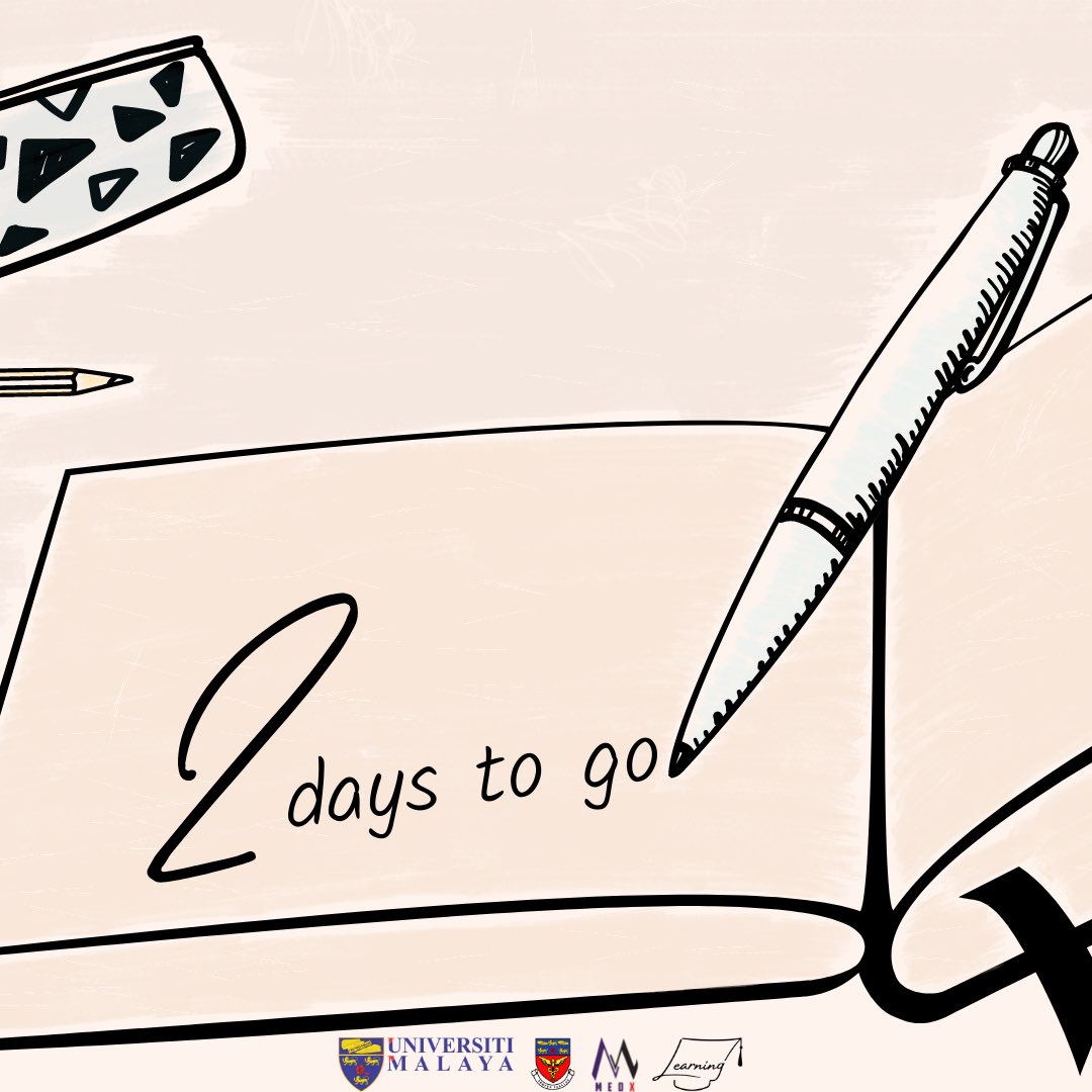MEDxUM's tweet photo. 2 DAYS LEFT TO REGISTRATION CLOSED! 

The clock is ticking. Let's grab the chance to make the fullest of your time by taking part in our event! Come and join us now, the deadline is just around the corner. 
Registration Link: https://t.co/2Q7hGaX1sv https://t.co/j1w0vlOfYS