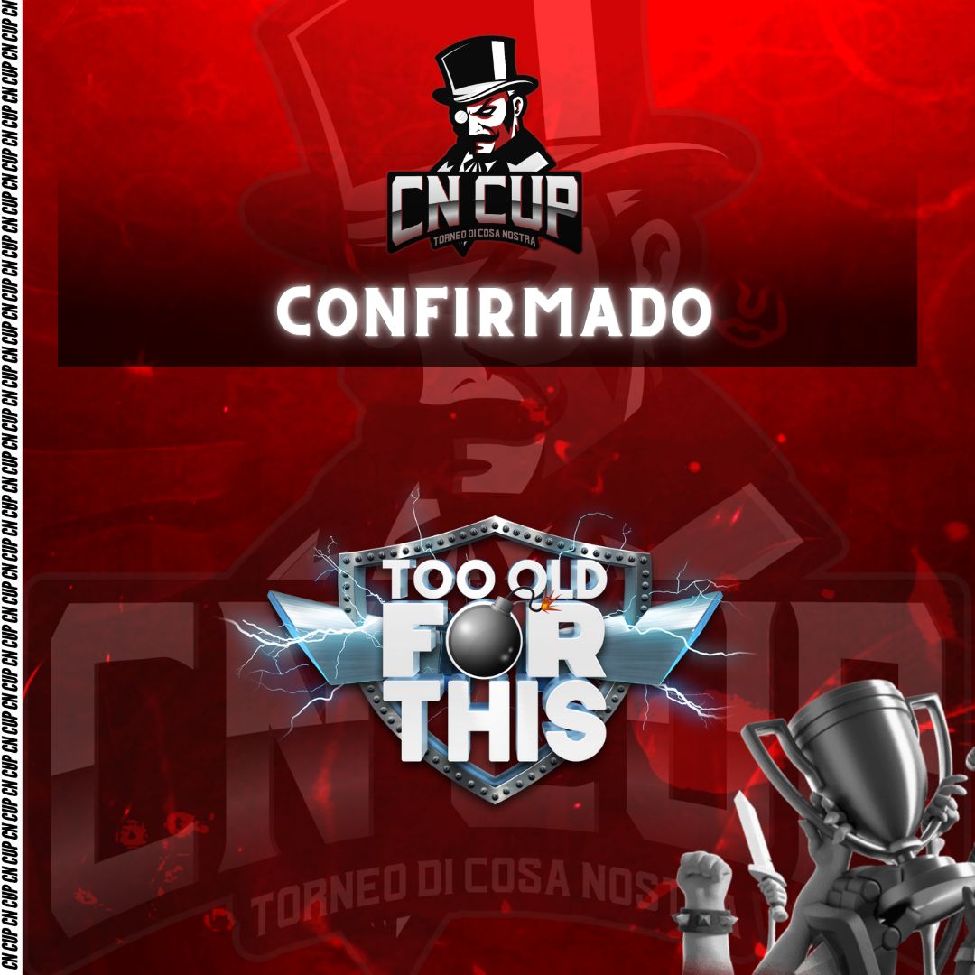 Bem vindos ao CN CUP 😍🔥

TOO OLD FOR THIS

Boa sorte 🤞🔥