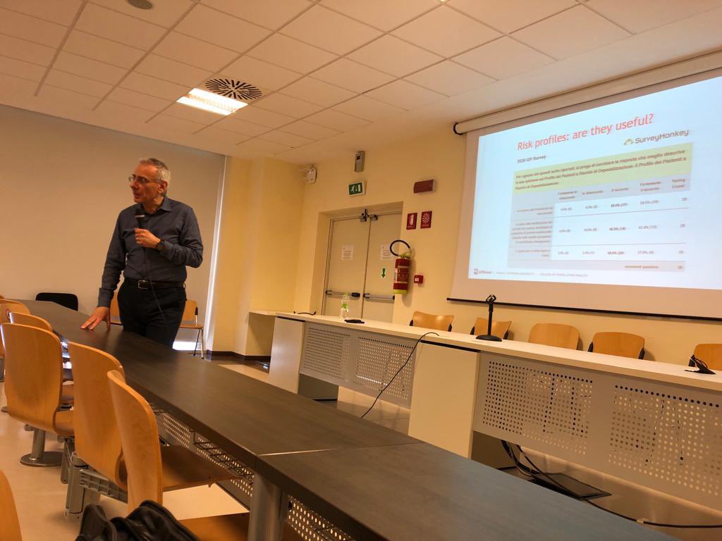 Igiene_SanPub's tweet photo. Professor @vickmaio from @JeffersonUniv is back in class giving a great lecture about “Assessing quality of care in outpatient setting” at @Unicatt. 📚📊

Another enriching moment within the @EUErasmusPlus project. 🌎

@JeffersonJCPH @EU_Commission https://t.co/MW3RQMJZeo