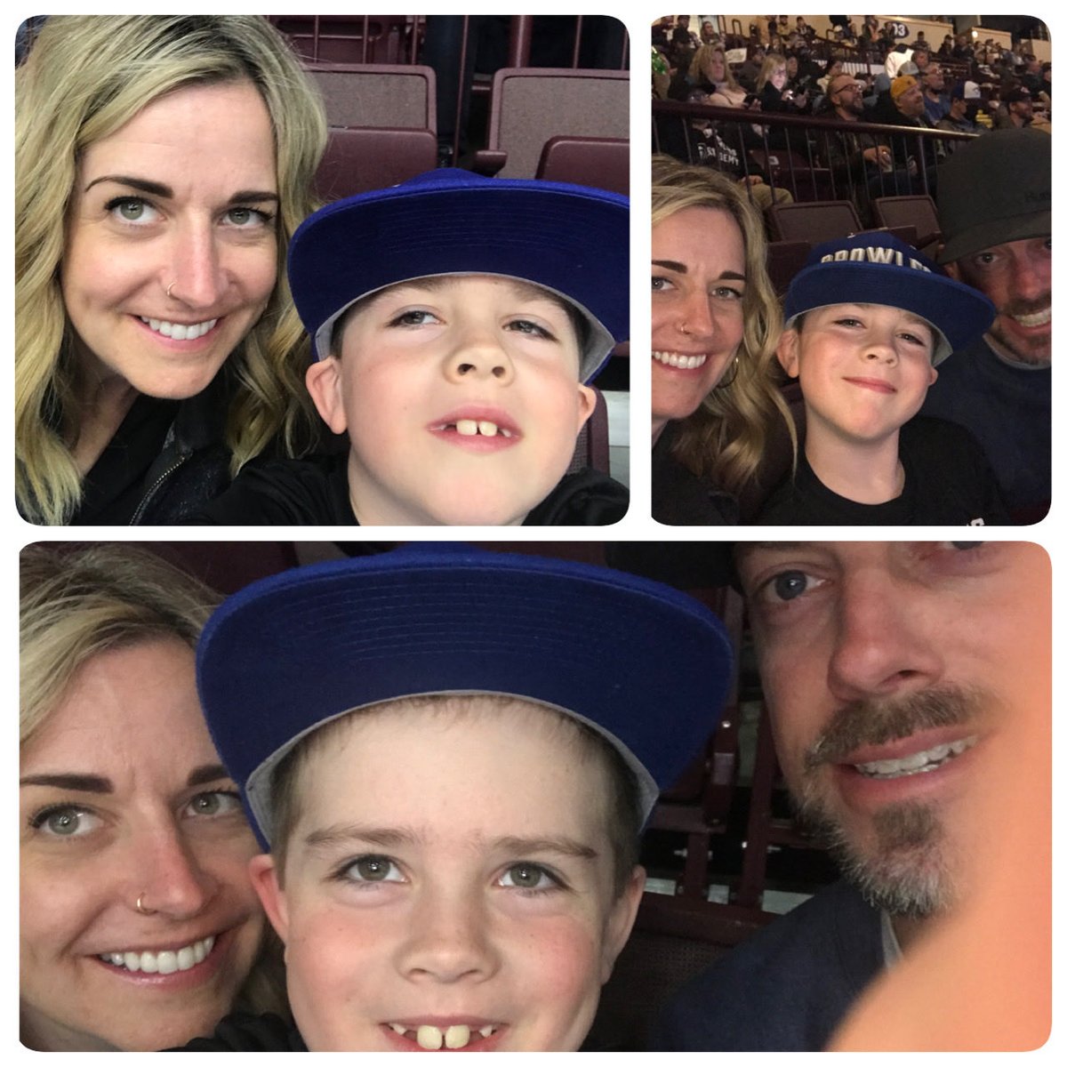 Fun night at the Growlers game!! Thank you ⁦<a href="/Meller43/">James Melindy</a>⁩ for the tix - Wesley has a great story to share with his buddies about meeting you!!        #amateurphotographer #loudestfan #beautifulstjohns