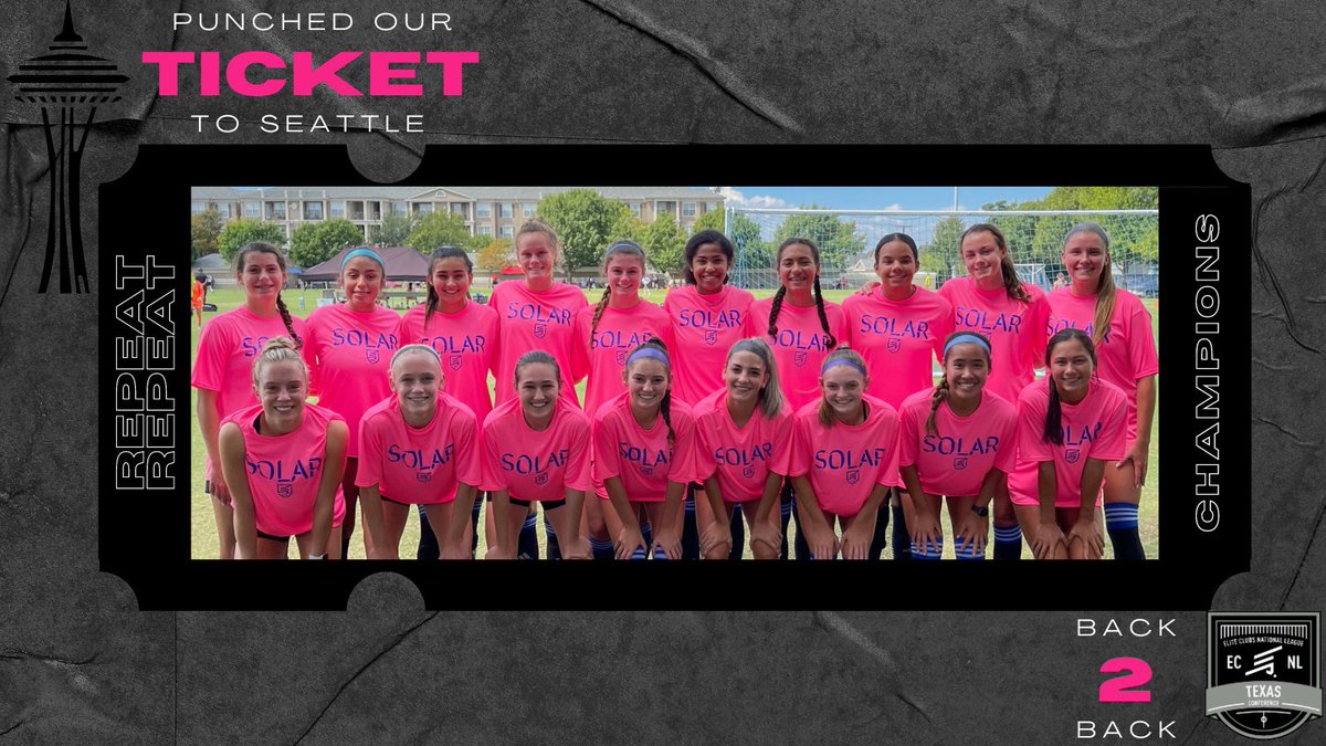 Resilient.  Resolute.  Repeat (Champions).

This team!

Just defended their title as <a href="/EcnlTexas/">ECNL Girls Texas Conference</a> conference champions.  Love their fight and play-as-a-team mentality.  

#PeakingAtTheRightTime 📈
#1⃣seed
#SeeYaInSeattle 🏙️