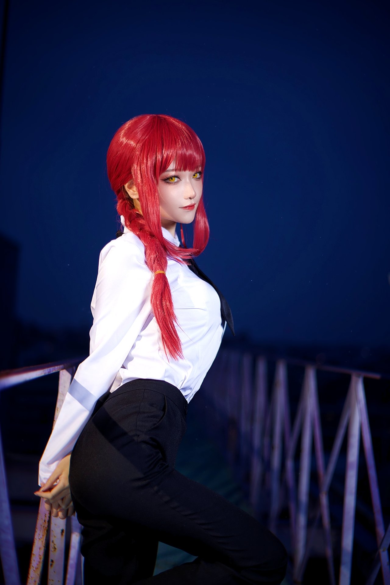 mari makinami cosplay shiro saki