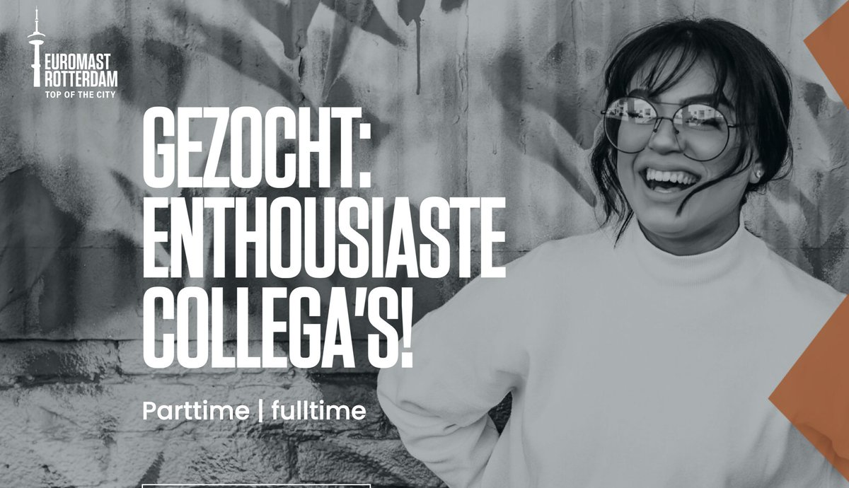 Bekijk de Euromast zoeken we altijd enthousiaste collega's. 
Er staan weer nieuwe vacatures open: euromast.nl/vacatures 

#euromsrt #rotterdam #vacatures