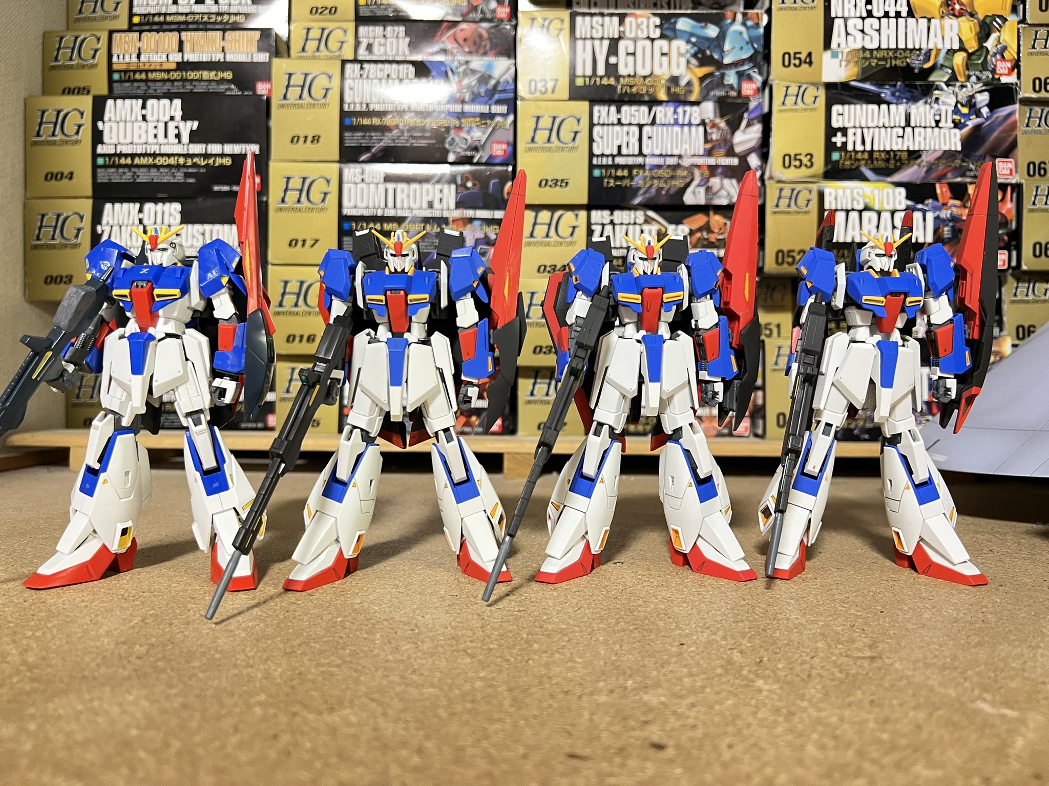 クノティス 左から Hguc Zガンダム Hguc Zガンダム Revive Hguc Zガンダム U C 00 Hguc Zガンダム ウェイブシューター T Co Jzgrnnofvh Twitter