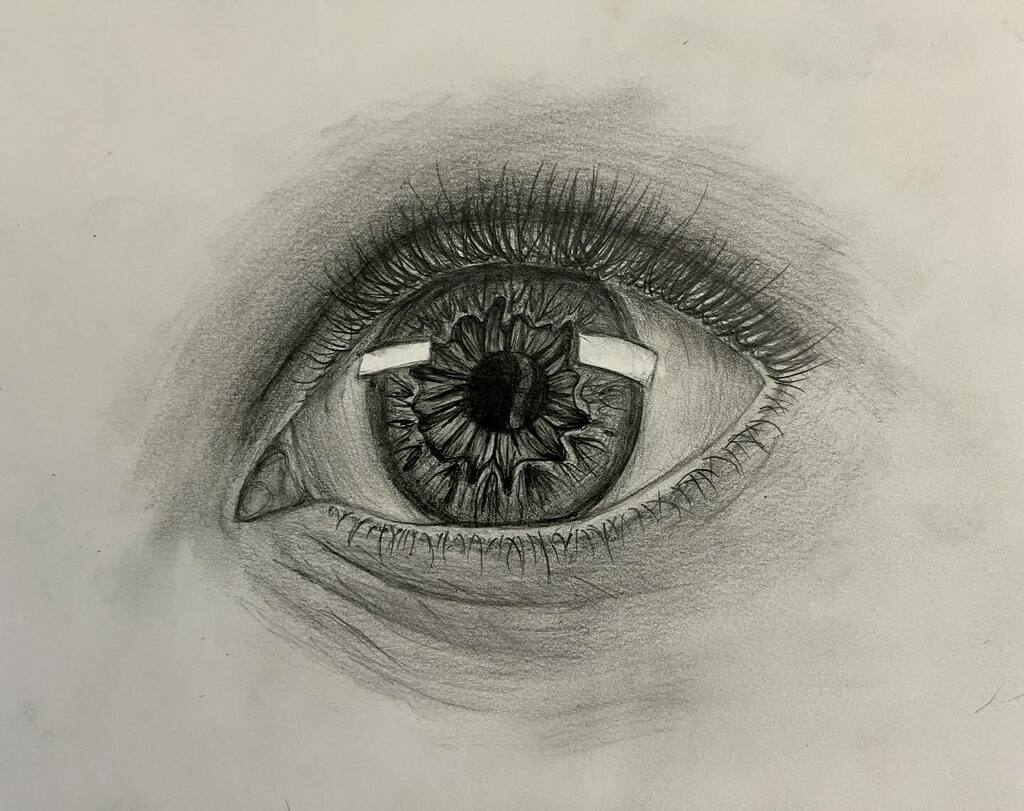 MinsterArt's tweet photo. Eye eye what an amazing drawing by Sophie in Yr8..
.
#pencildrawing #tonalstudy #drawinyourstyle #drawingoftheday https://t.co/3MseXosUKh